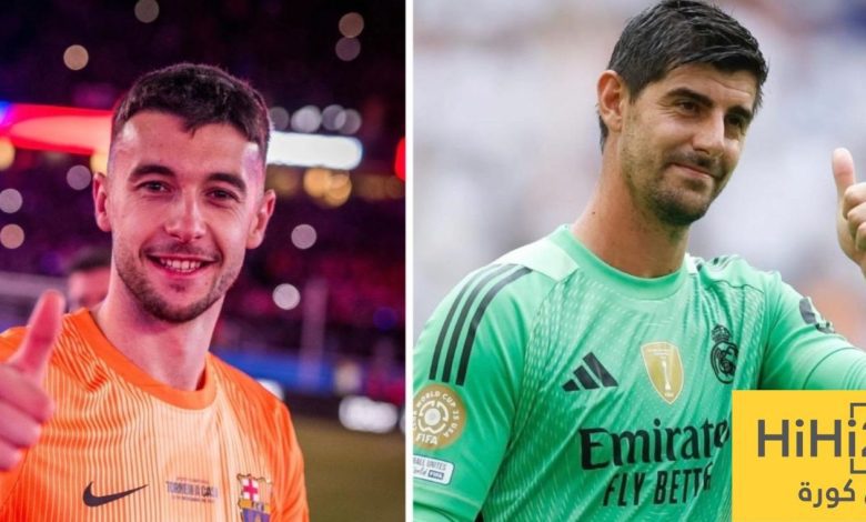 مجنون برشلونة يتخطى حارس ريال مدريد