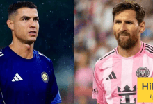 ميسي يقلد كريستيانو رونالدو..!! - هاي كورة