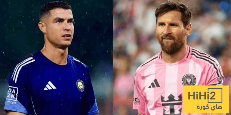 ميسي يقلد كريستيانو رونالدو..!! - هاي كورة