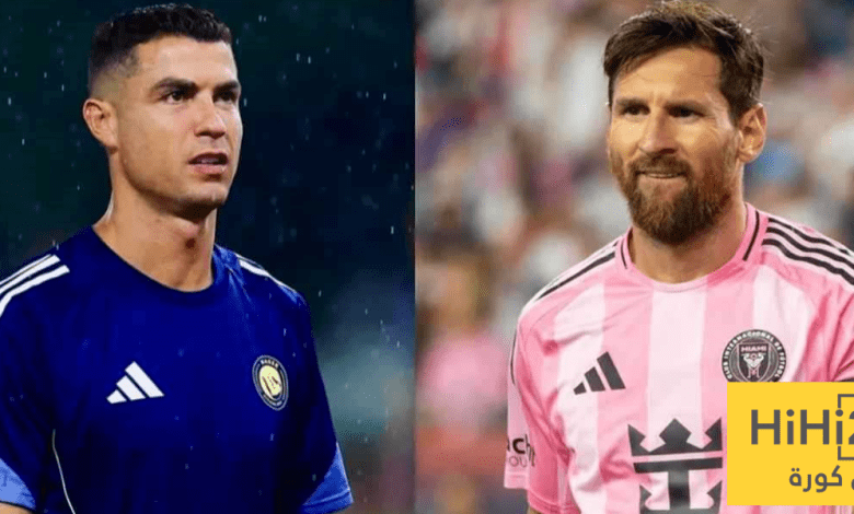 ميسي يقلد كريستيانو رونالدو..!! - هاي كورة