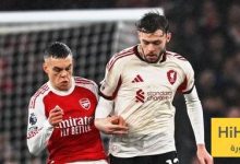 ترتيب الدوري الانجليزي بعد تعادل أرسنال مع ليفربول