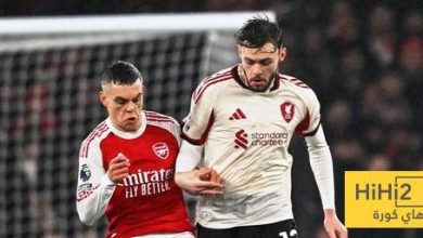 ترتيب الدوري الانجليزي بعد تعادل أرسنال مع ليفربول