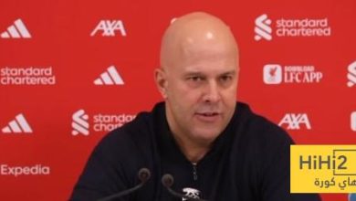 سلوت يتحدث عن وضع الفريق