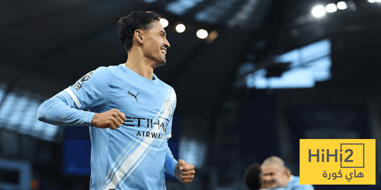 الرسم التكتيكي لتشكيلة مانشستر سيتي ضد برايتون