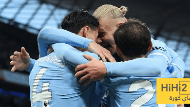 تشكيلة مانشستر سيتي الرسمية امام برايتون