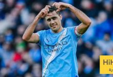 عين على رودري في مباراة إكستر سيتي