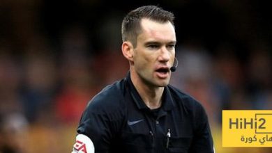 أرقام خاصة بحكم مباراة اليونايتد وليدز