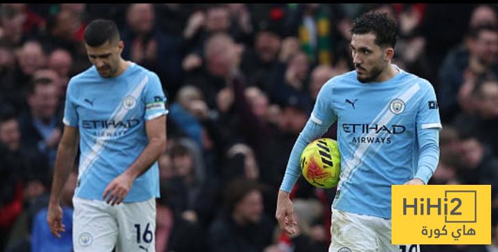 رودري يتحدث عن الهزيمة أمام مانشستر يونايتد