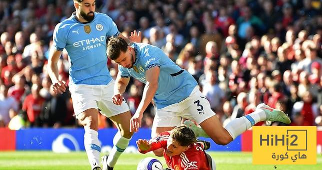 نتائج آخر خمس مباريات بين مانشستر يونايتد والسيتي