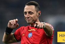 أرقام خاصة بحكم مباراة ميلان وكالياري