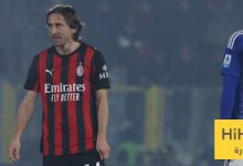 عين على مودريتش في مباراة كومو