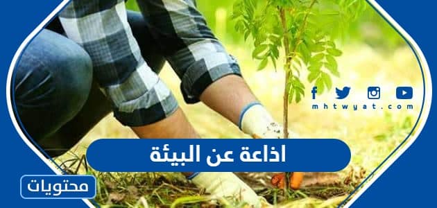 اذاعة عن البيئة
