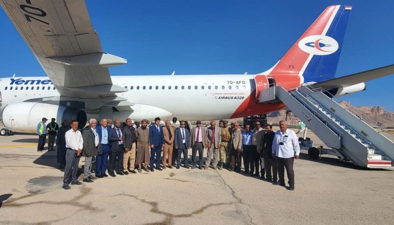 استئناف تشغيل الرحلات الجوية عبر مطار سيئون الدولي