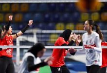 سيدات الأهلي أمام الزمالك كرة طائرة