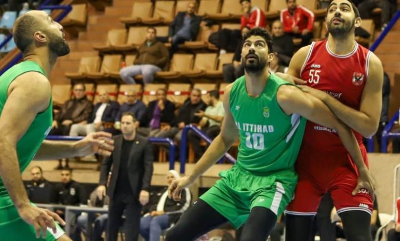 سلة الاتحاد ضد الأهلي