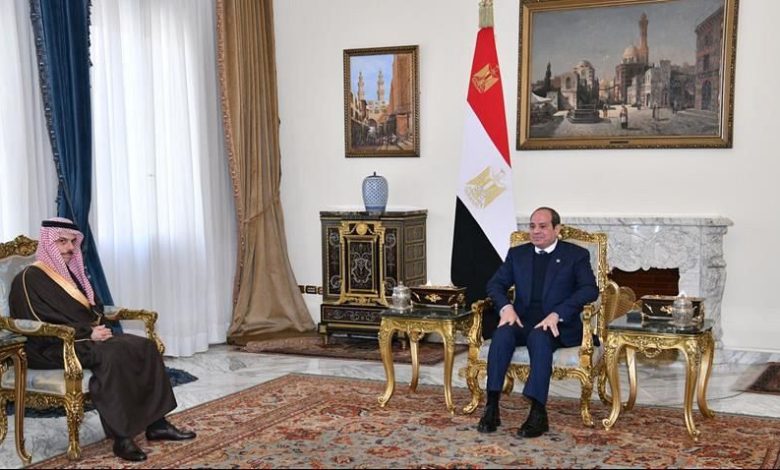 الرئيس المصري يثمن جهود السعودية لاستضافة مؤتمر شامل للمكونات الجنوبية