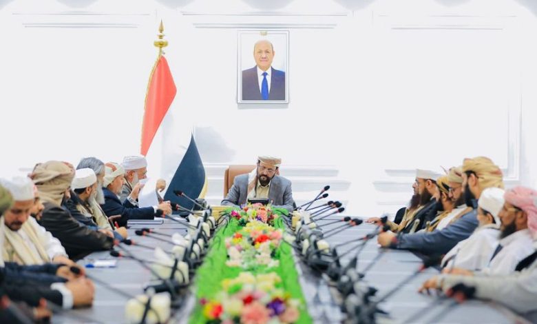 العرادة يلتقي المكونات الدعوية ويؤكد أهمية جمع الكلمة ومحاربة الظواهر السلبية