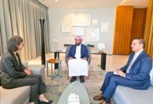 المحرّمي يبحث مع السفيرة الفرنسية تعزيز العلاقات الثنائية ودعم جهود الاستقرار والتنمية