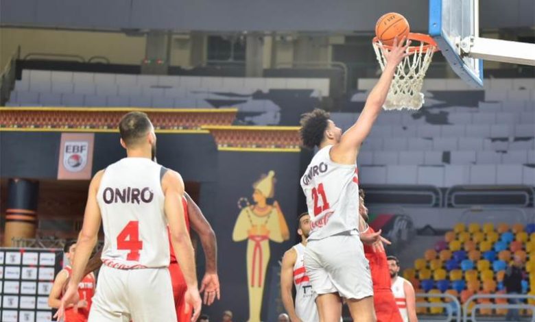 مباراة بتروجت والزمالك لكرة السلة