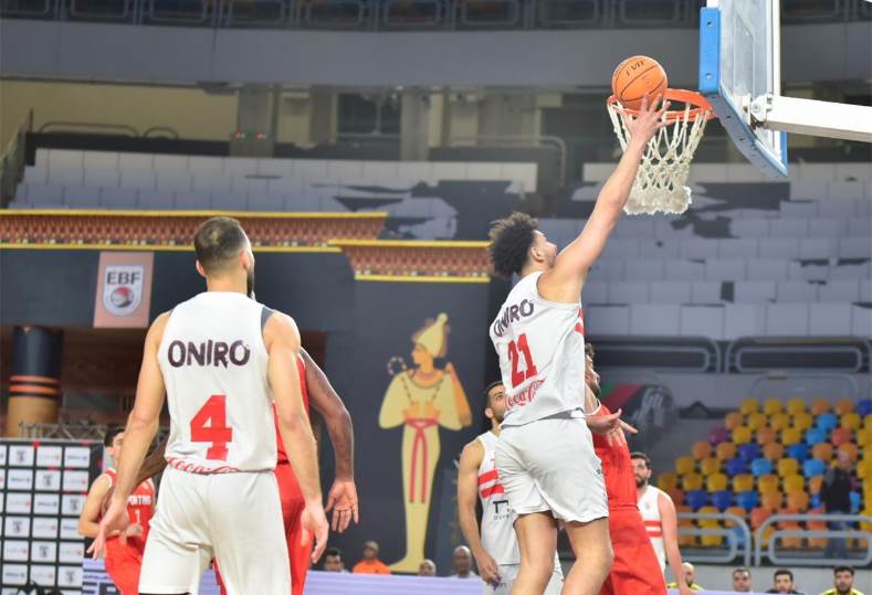 مباراة بتروجت والزمالك لكرة السلة