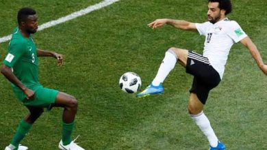 مصر ضد السعودية مونديال 2018