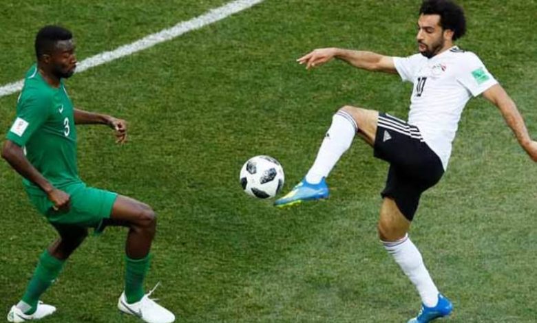 مصر ضد السعودية مونديال 2018