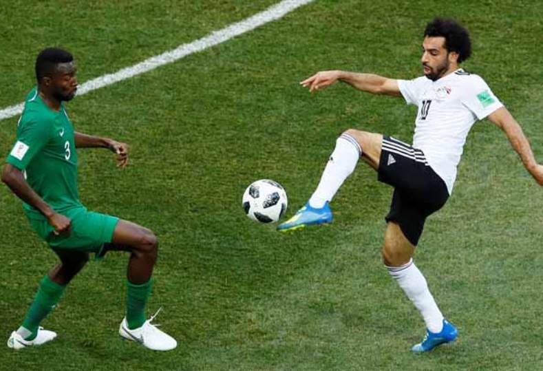 مصر ضد السعودية مونديال 2018