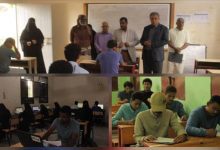 تدشين الامتحاناتُ الفصلية في معاهد أبين المهنية والتقنية