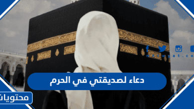 دعاء لصديقتي في الحرم