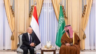 رئيس مجلس القيادة يبحث و وزير الدفاع السعودي مستجدات الاوضاع الوطنية وآفاق الشراكة الواعدة بين البلدين