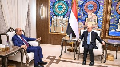 رئيس مجلس القيادة يستقبل رئيس مجلس الوزراء