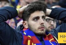 رابطة مشجعي برشلونة يحرقون شعار ورموز اسبانيول