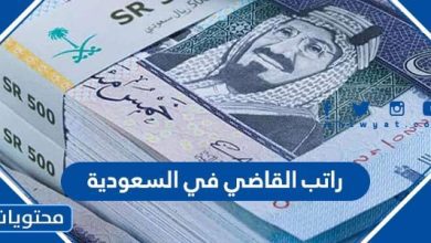 راتب القاضي في السعودية
