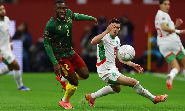 أهداف مباراة المغرب والكاميرون