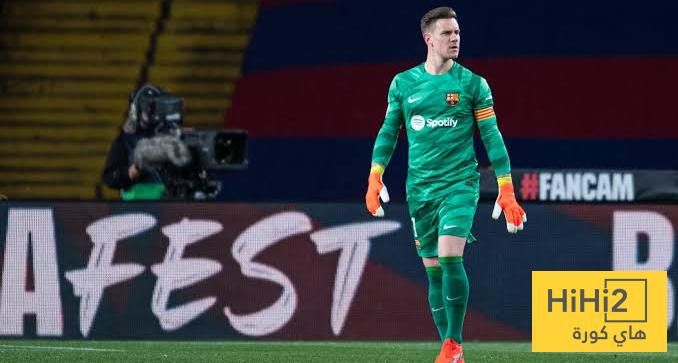 شتيغن ليس أولوية جيرونا في سوق الانتقالات الشتوية