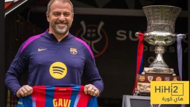 صورة.. غافي يرد على دعم هانسي فليك