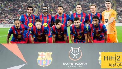 صورة – غرفة ملابس برشلونة قبل نهائي السوبر