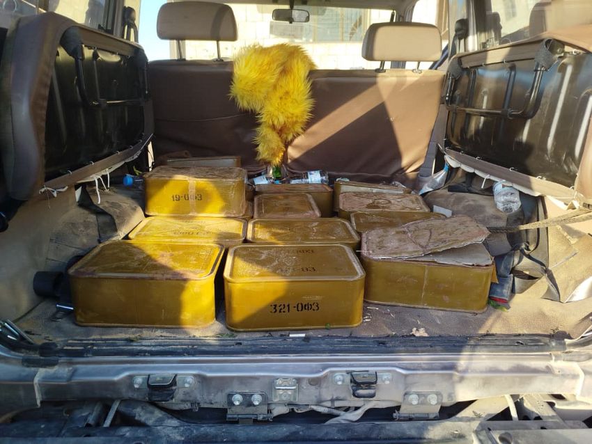 ضبط ذخائر مضادة للطيران في مديرية الغيضة بالمهرة