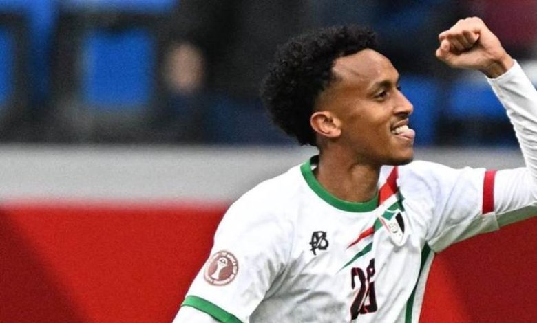 عامر عبدالله لاعب السودان