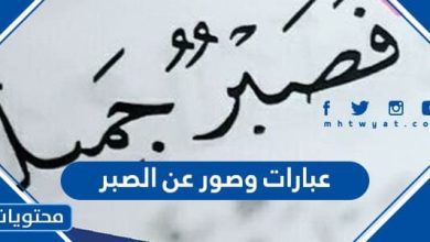 عبارات وصور عن الصبر 2023