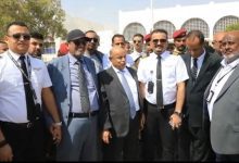 عضو مجلس القيادة الرئاسي الخنبشي يدشن أول الرحلات الدولية لمطار الريان الدولي