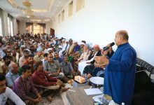 عضو مجلس القيادة الرئاسي الخنبشي يلتقي قبائل نوح وعدداً من المناصب والمشايخ والمقادمة