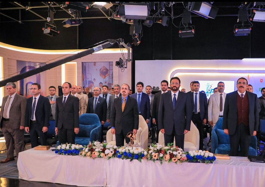 عضو مجلس القيادة العرادة يدشن من مأرب انطلاق البث الرسمي لقناة سبأ الفضائية