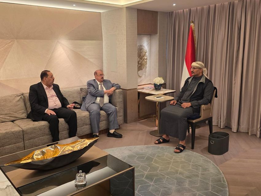 عضو مجلس القيادة طارق صالح يلتقي رئيس مجلس النواب