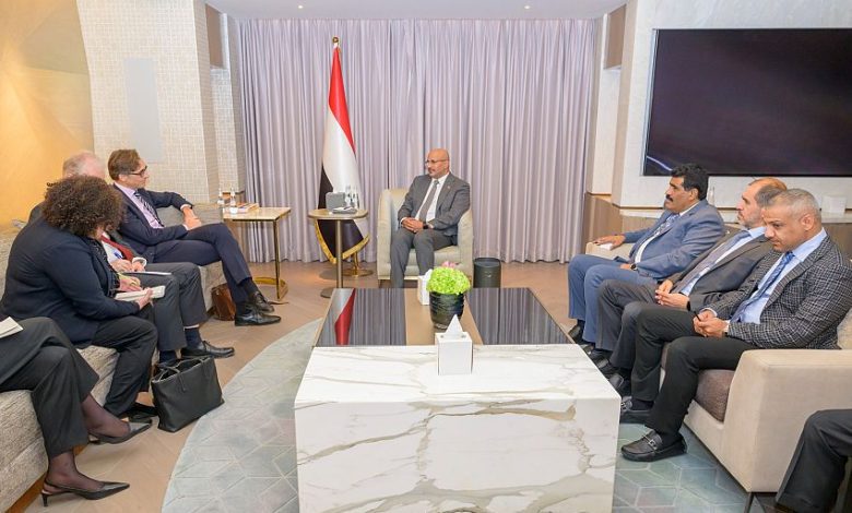 عضو مجلس القيادة طارق صالح يلتقي مفوض الخارجية الألمانية الخاص لشؤون الشرق الأوسط