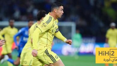 كل ما قدمه رونالدو أمام الهلال