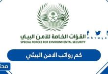 كم رواتب الامن البيئي