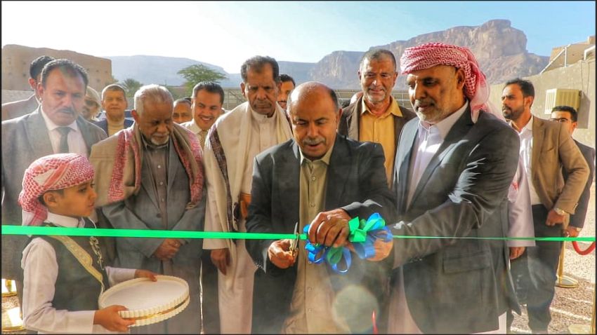 محافظ حضرموت يفتتح مقر مجلس حضرموت الوطني بمدينة سيئون