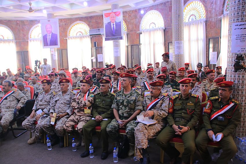 محور تعز يختتم مؤتمره السنوي ويؤكد تأييده لرئيس مجلس القيادة الرئاسي