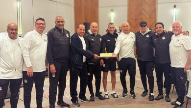 منتخب مصر بحتفل بعيد ميلاد الشربيني وسعفان و فيصل وعيد – كل الكورة